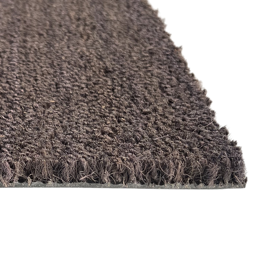 Tapis coco anthracite sur mesure